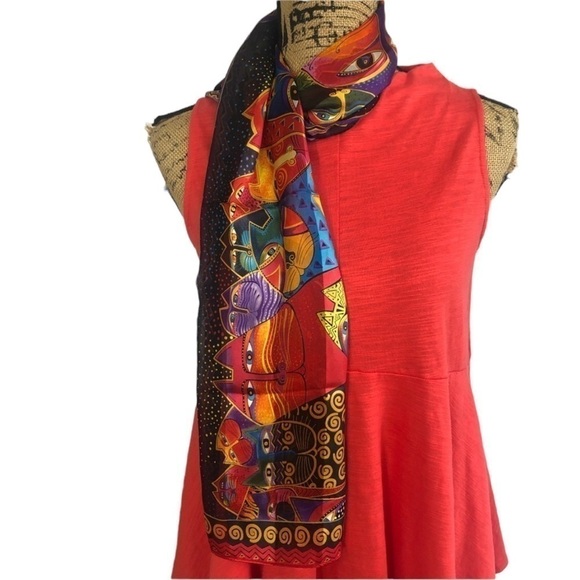 Anthropologie-deletta-mock Blouse Sway Coral Tank - Picture 4 of 11